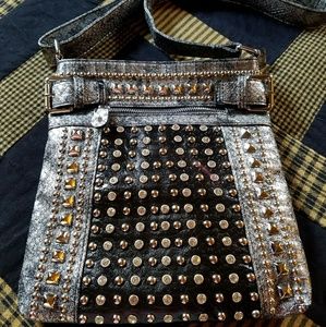 Blingy crossbody purse